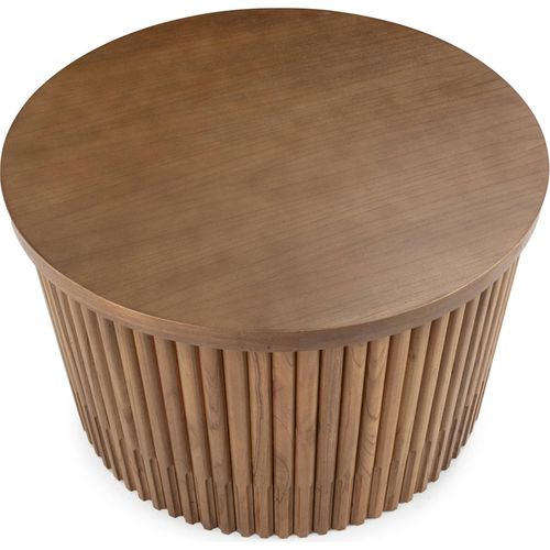 Table à Café Bois De Cèdre Naturel Élégance Salon