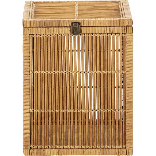 Panier Naturel En Bois D'épicéa Bambou Et Rotin Élégant