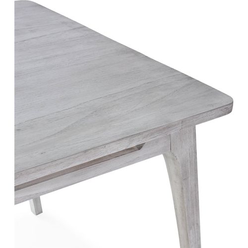 Table De Salle à Manger Bois De Cèdre Gris Voilé Élégance Intemporelle