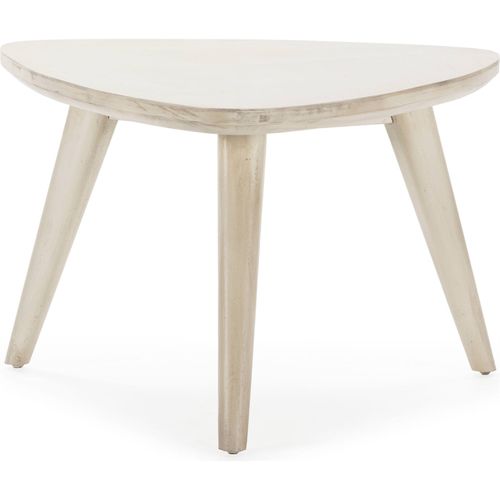 Table De Salle à Manger En Bois De Cèdre Blanc Voilé Élégance