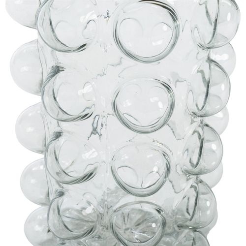 Table D'appoint Dorée Design En Verre Transparent Et Métal Élégant