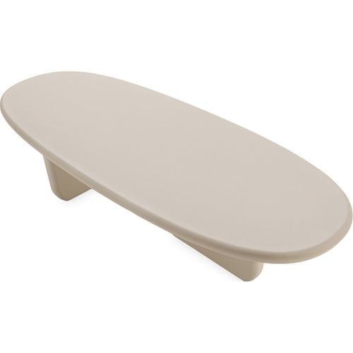 Table Basse Taupe Design Effet Pierre Pour Salon Contemporain