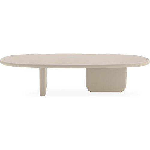Table Basse Taupe Design Effet Pierre Pour Salon Contemporain