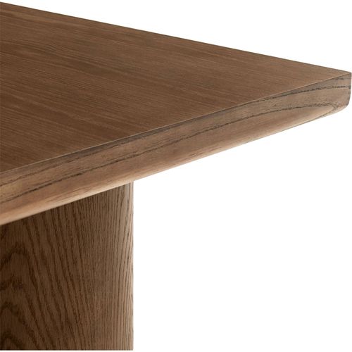 Table Salle à Manger Noyer Chêne Design Contemporain Élégant