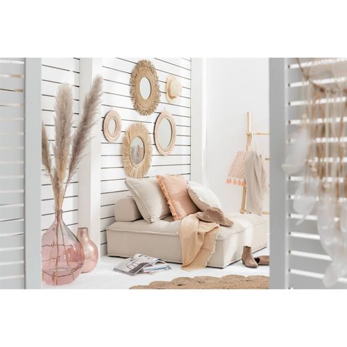 Vase En Verre Rose Saumon Élégant Pour Une Décoration Raffinée