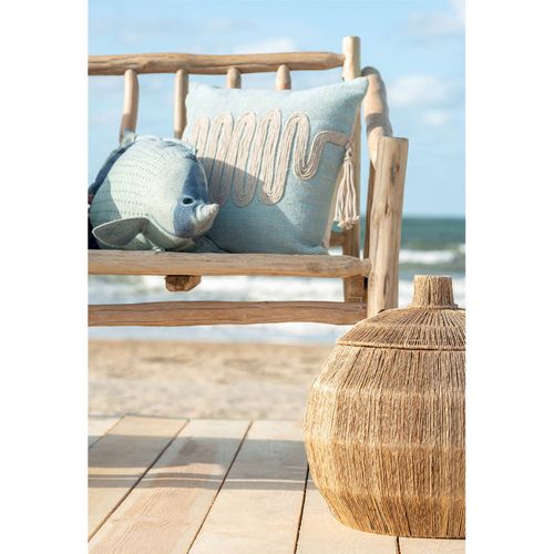 Panier Arrondi En Jute Naturel Rangement Déco Maison