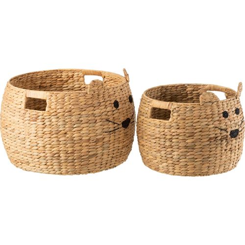 Panier Chat En Jacinthe D Eau Rangement Déco Naturel