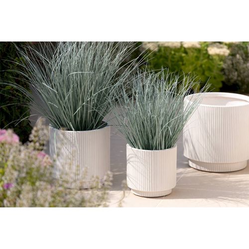 Figurine Décorative En Ciment Gris Petit Personnage Moderne