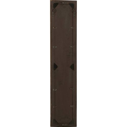 Miroir Mural Slim Bois Marron Chic Pour Une Déco Chaleureuse