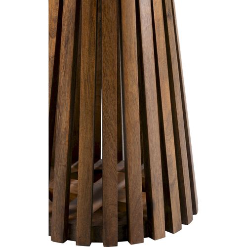 Table D'appoint Bois Marron Style Contemporain Élégance Naturelle