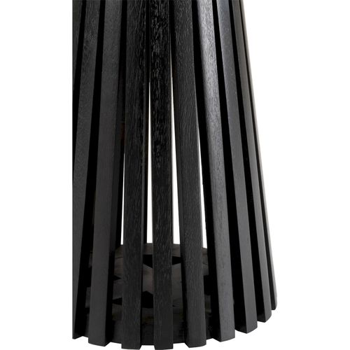 Table D'appoint Bois Noir Design Contemporain Pour Salon Élégant