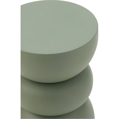 Table D'appoint En Métal Vert Design Moderne Pour Salon