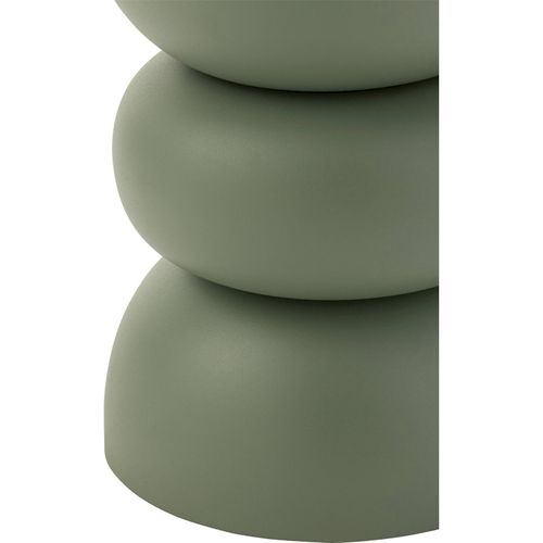 Table D'appoint En Métal Vert Design Moderne Pour Salon