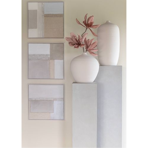 Table Basse Cubique En Teck Recyclé Noir Design Contemporain