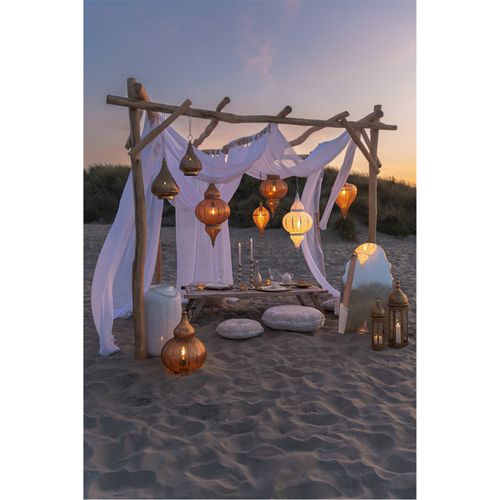 Miroir Mural Doré Élégant Avec Cadre En Bois Et Verre Raffiné