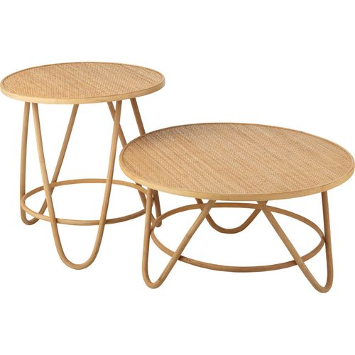 Table Basse En Rotin Naturel Design Et Élégance Pour Salon