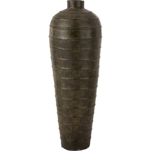 Vase Décoratif En Ciment Marron Style Contemporain Élégant