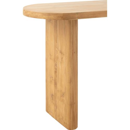 Table En Bois Naturel Élégante Pour Salon Ou Entrée