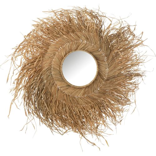 Miroir Rond Jonc Naturel Esprit Bohème Pour Une Déco Chaleureuse