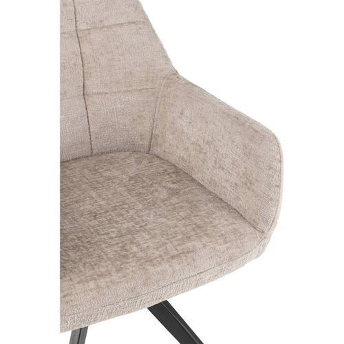 Chaise Lounge En Métal Gris Clair Style Contemporain Confortable