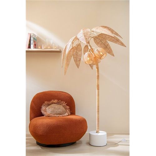 Fauteuil Lounge Blanc En Tissu Design Confort Moelleux