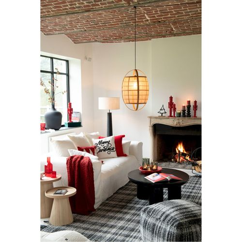 Table Basse Design Trio Bois Noir Élégance Contemporaine