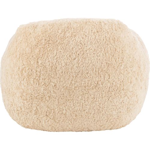 Fauteuil Cocooning Shearl Crème Confort Absolu Pour Salon