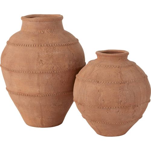 Vase Cruche En Poterie Marron Style Authentique Terracotta