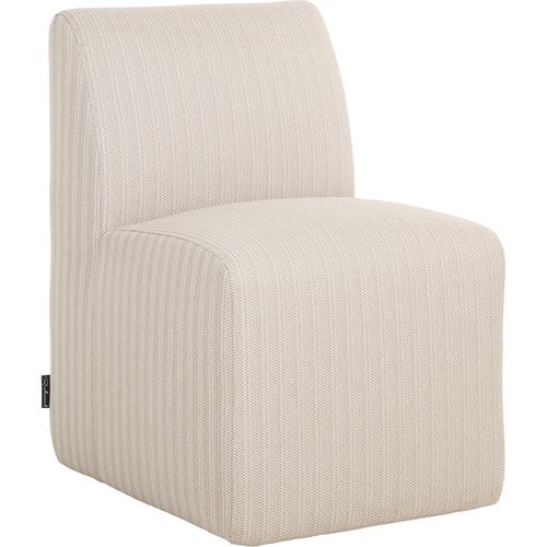 Chaise De Jardin Beige Élégante Pour Repas En Plein Air