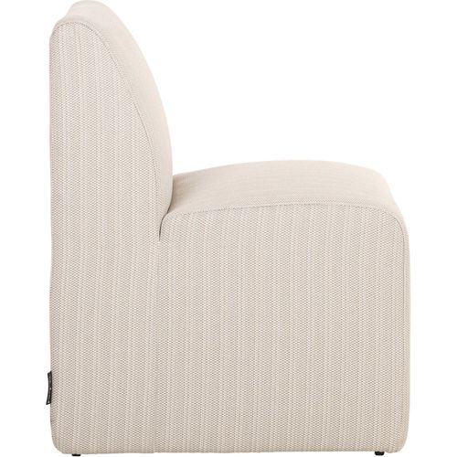 Chaise De Jardin Beige Élégante Pour Repas En Plein Air