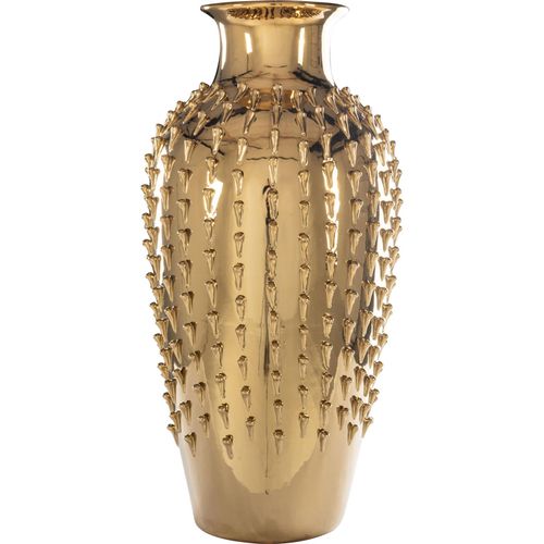 Vase Doré Design Raffiné Pour Une Touche Décorative Élégante