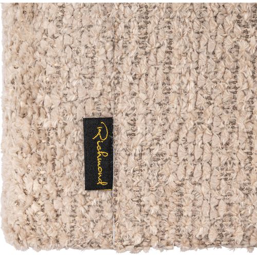 Abat-jour Beige Tissu Chaleureux Forme Rectangulaire Élégant