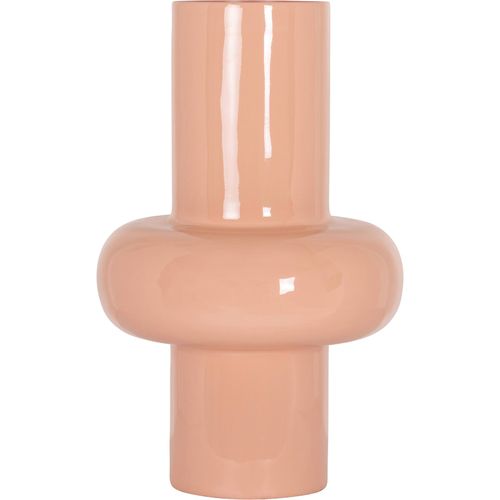 Vase Design Saumon Finition Brillante Pour Décoration D Intérieur