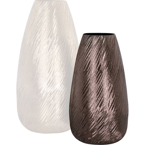 Vase Décoratif Bronze Forme Organique Éclat Raffiné