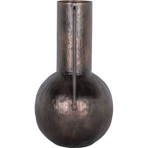 Vase Design Cuivre Finition Métallisée Courbes Élégantes