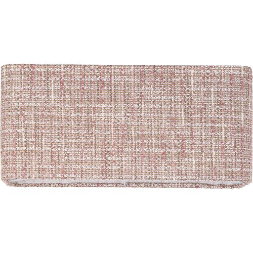 Abat Jour Rectangulaire Rose Tendance En Tissu Élégant