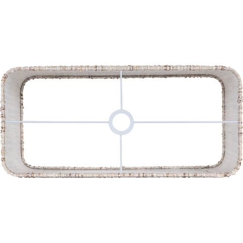 Abat Jour Rectangulaire Cream Coco Élégant Et Raffiné