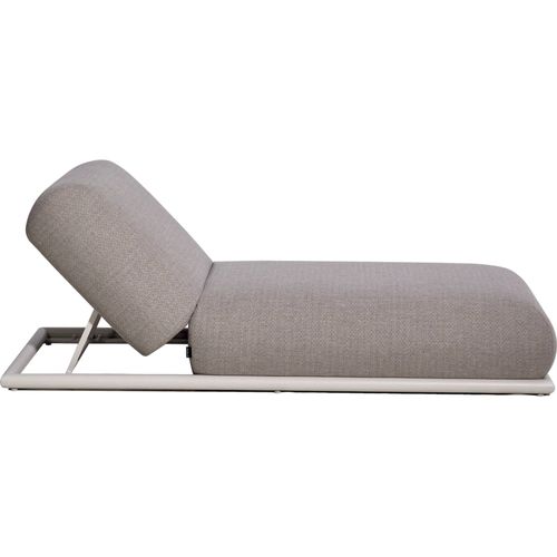 Lit De Jardin Design Greige Alpine Confort Extérieur Premium