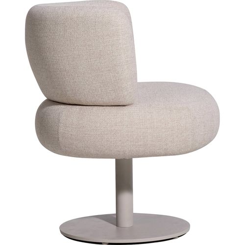 Chaise De Jardin Pivotante Beige Confort Extérieur Élégant