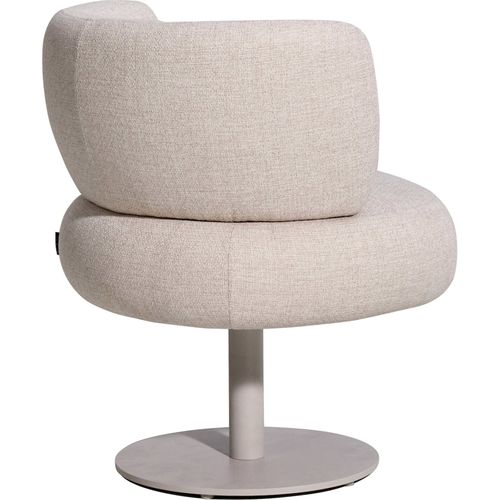 Chaise De Jardin Pivotante Beige Confort Extérieur Élégant