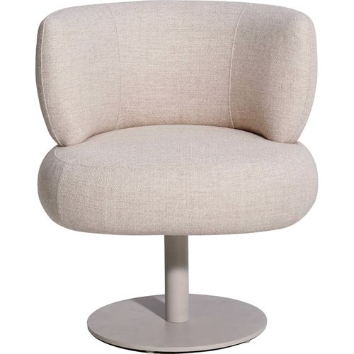 Chaise De Jardin Pivotante Beige Confort Extérieur Élégant