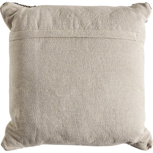 Coussin Bohème En Laine Tons Clairs Finition Texturée