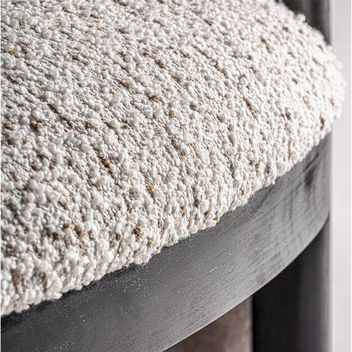 Fauteuil Art Déco En Bois De Pin Finition Taupe Élégance Intemporelle