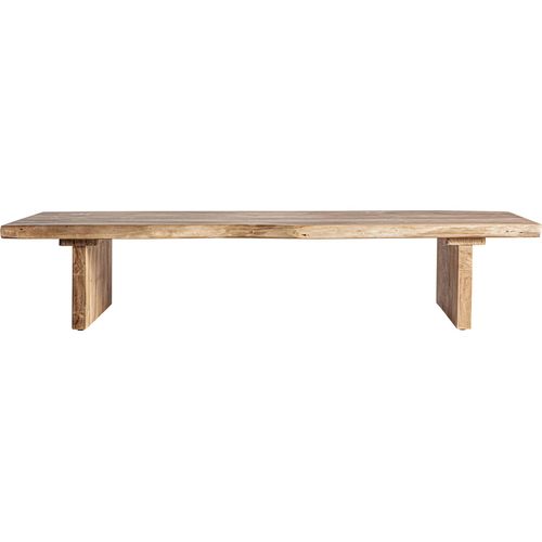 Table Basse Contemporaine En Bois D'acacia Finition Naturelle