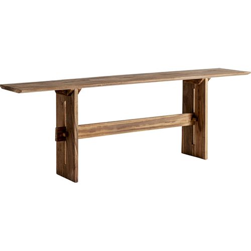 Console Bois Récupéré Style Nordique Marron Finition Naturelle