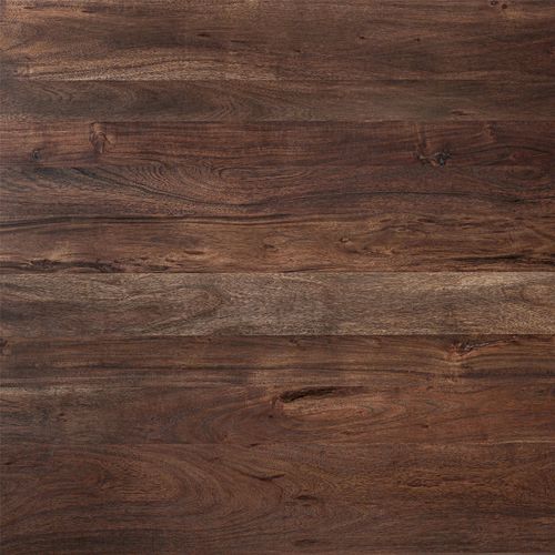 Table De Salle à Manger Art Déco En Bois D'acacia Marron Naturel