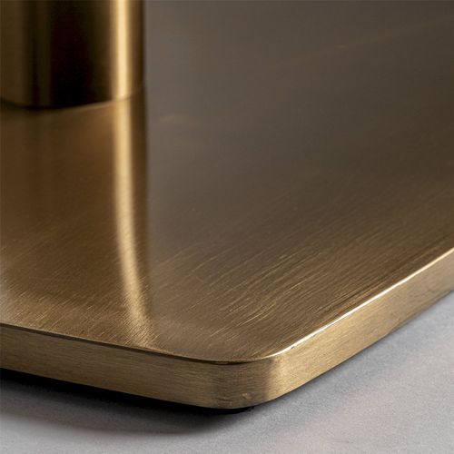 Table De Bar En Marbre Marron Style Art Déco Élégant