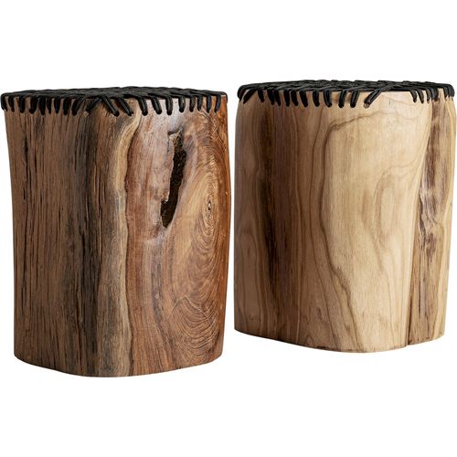 Table Basse En Bois De Suar Style Ethnique Finition Naturelle Marron