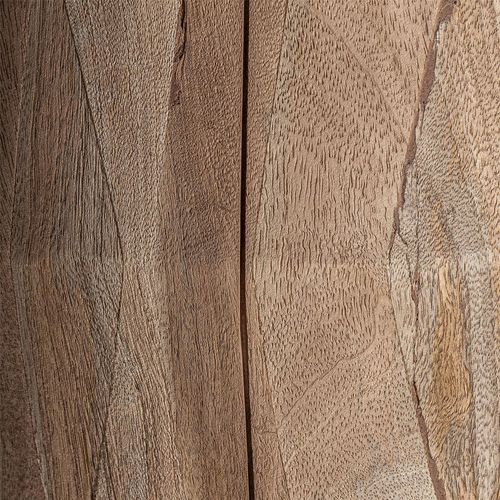 Table De Salle à Manger En Bois De Manguier Marron Vieilli