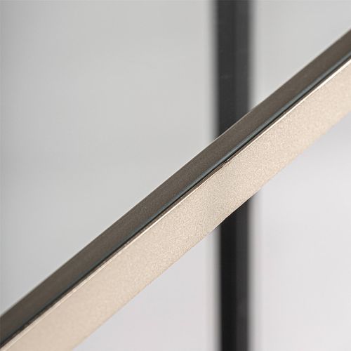 Console Art Déco En Fer Patiné Noir Or Élégance Contemporaine